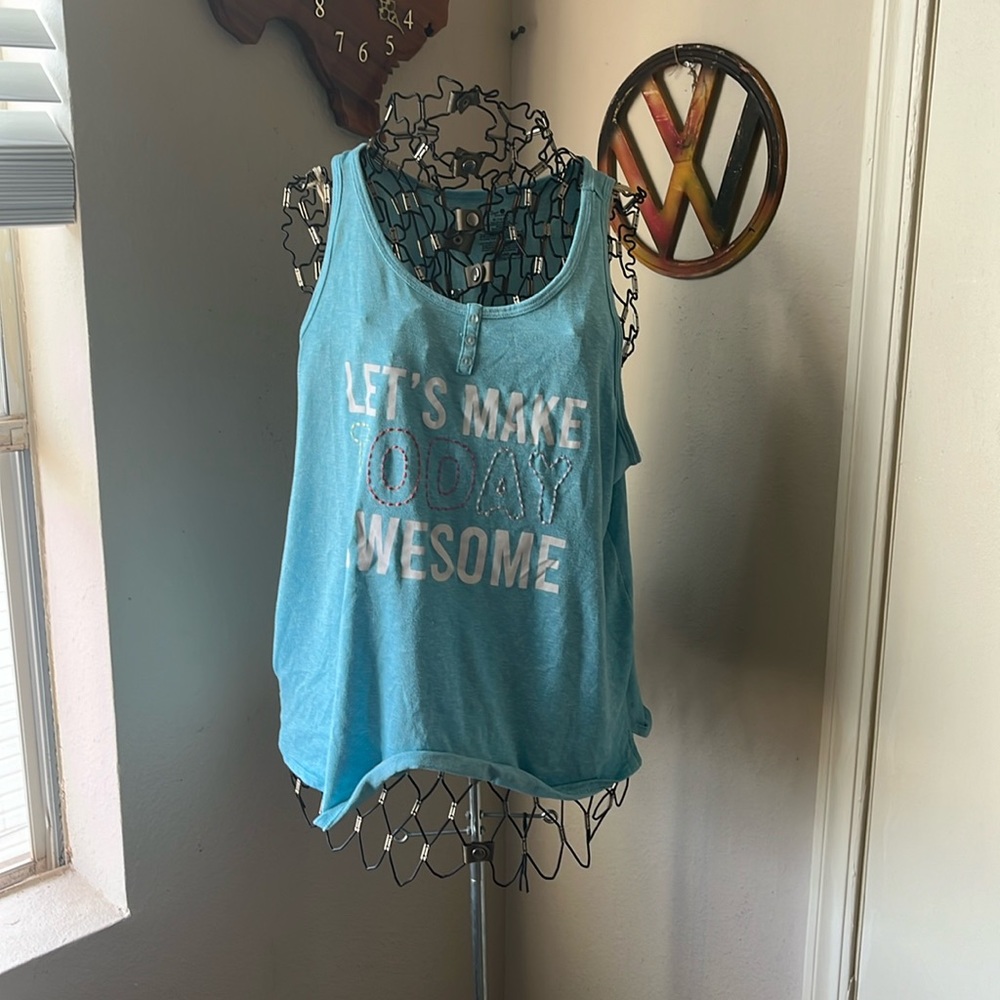 Lets make today awesome tank top